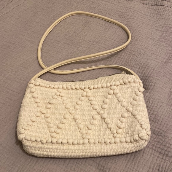 H&M Texture Weave Shoulder Bag . New - Picture 3 of 8